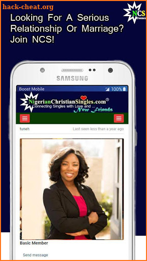 Nigerian Dating App - Nigerian Christian Singles screenshot