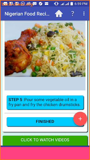 Nigerian Food Recipes 2018 screenshot