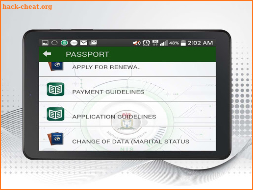 Nigerian Immigration Service - NIS screenshot