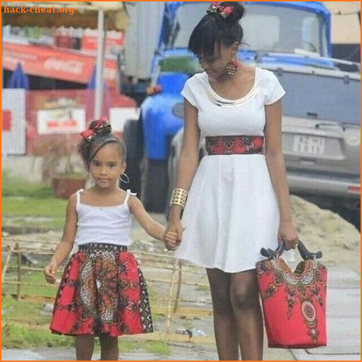 Nigerian Mother and Daughter dress Designs screenshot