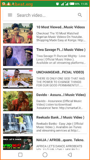 Nigerian Music : 🇳🇬 Free Musics and Videos screenshot