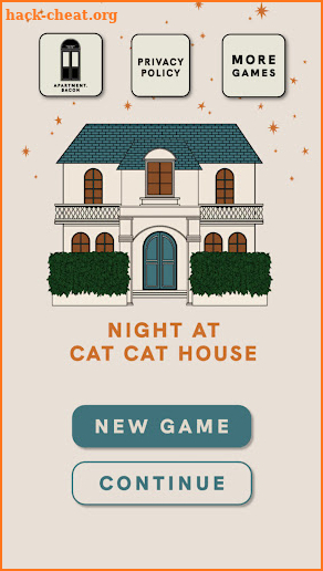 NIGHT AT CAT CAT HOUSE escape screenshot