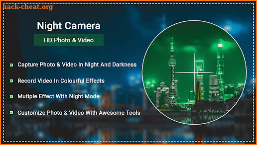 Night Camera HD Photo & Video screenshot