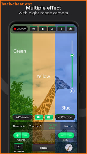 Night Camera Mode Photo & Video - HD Camera Filter screenshot