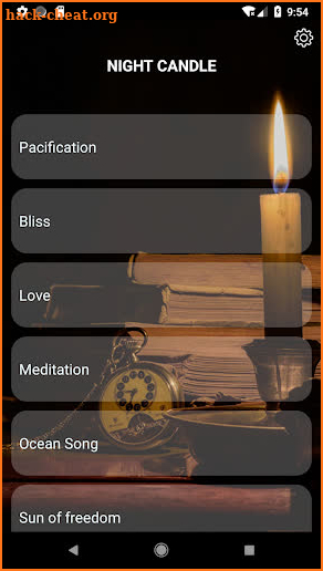 Night Candle: meditation, relax, sleep screenshot