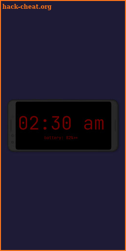 Night Clock (Digital Clock) screenshot