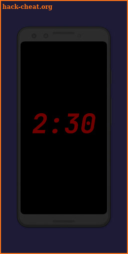 Night Clock (Digital Clock) screenshot