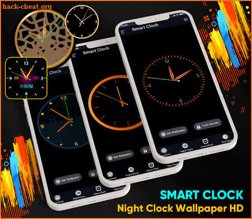 Night Clock - Live Wallpapers screenshot