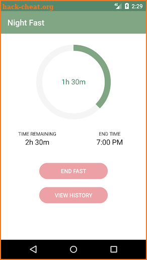 Night Fast - Intermittent Fasting Tracker screenshot