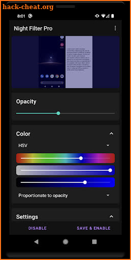 Night Filter Pro screenshot