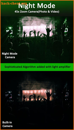 Night Mode 45x Zoom Camera(Photo & Video) screenshot