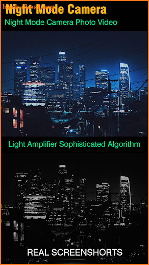 Night Mode Cam : Photo & Video screenshot