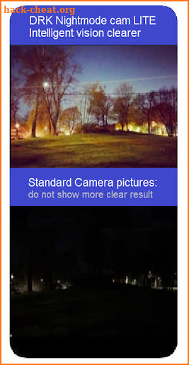 Night mode camera LITE:  Vision clear camera screenshot