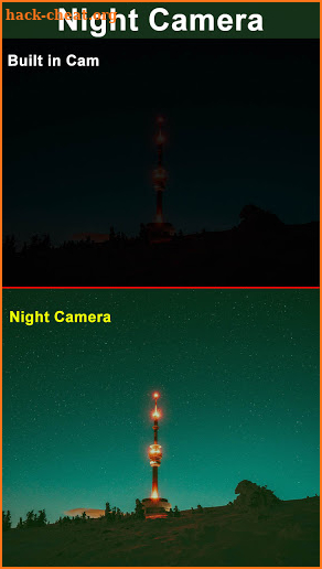 Night Mode Effects Binoculars HD Camera screenshot