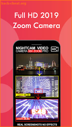 Night Mode Zoom Camera screenshot