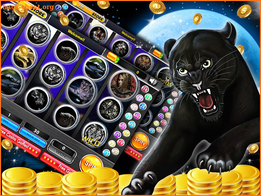 Night Predator Moon Slots: Free Slot Casino Games screenshot
