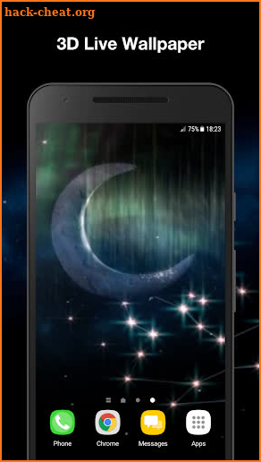 Night Sky Live Wallpaper PRO screenshot
