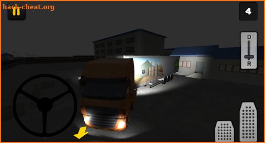Night Truck 3D: Factory Parking screenshot