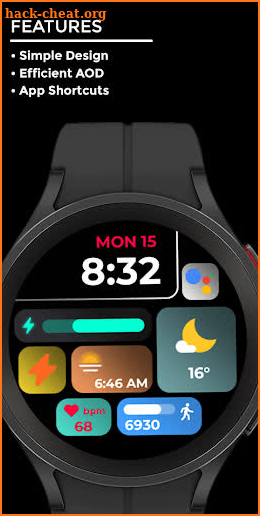 Night ver 03 - watch face screenshot