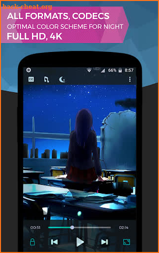 Night Video Player screenshot