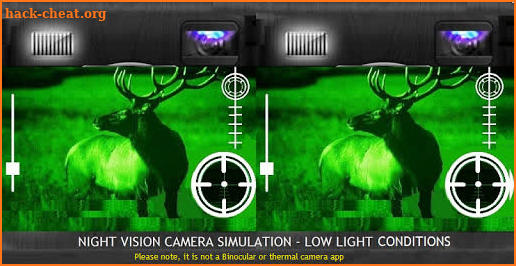 Night Vision Camera Simulation-Low Light Condition screenshot