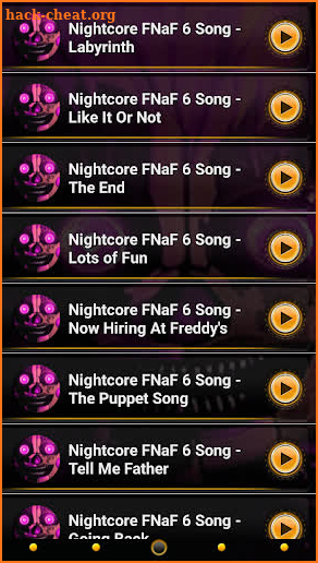 Nightcore Freddy Five Nights 6 Song Ringtones screenshot