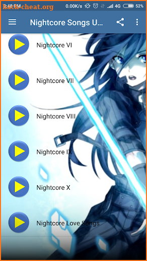 Nightcore Songs Update screenshot