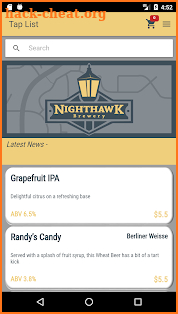 Nighthawk Brewery screenshot