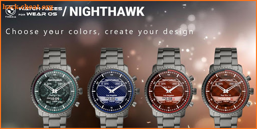 NightHawk Watch Face screenshot