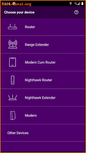 Nighthawk Wifi Setup app screenshot