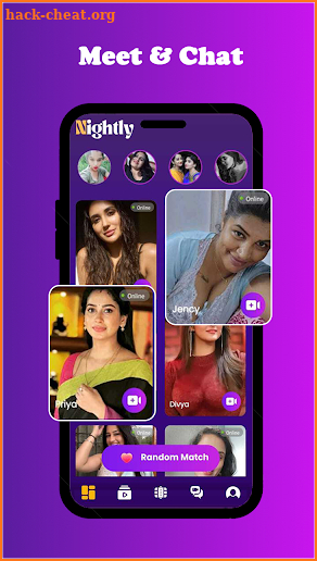 Nightly – Live Video Call screenshot