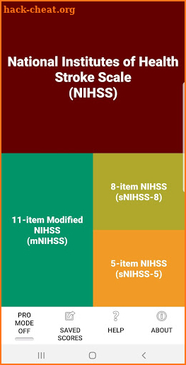 NIH Stroke Scale (NIHSS) pro screenshot