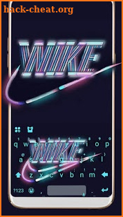 Nike Neon Club Sneaker keyboard screenshot