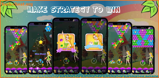 Nikki Bubble Shooter And Pop Bubbles Free Game screenshot