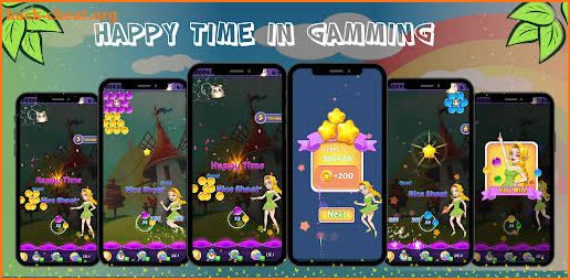 Nikki Bubble Shooter And Pop Bubbles Free Game screenshot