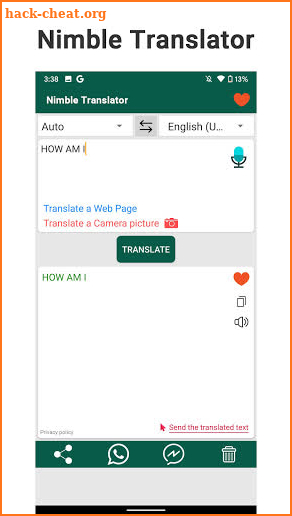 Nimble Translator screenshot