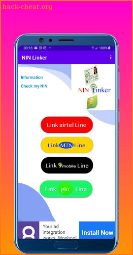 NIN Linker - Link SIM to NIN Nigeria screenshot