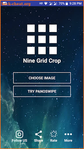 Nine Grid Crop For Instagram screenshot