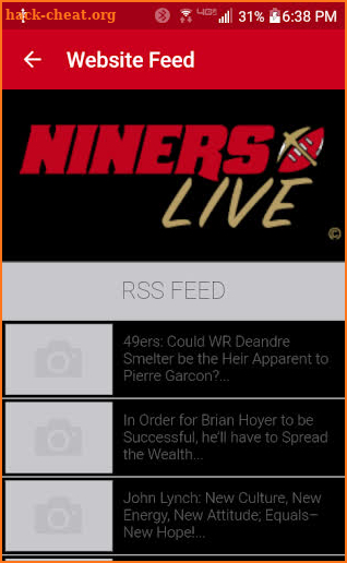 Niners Live screenshot