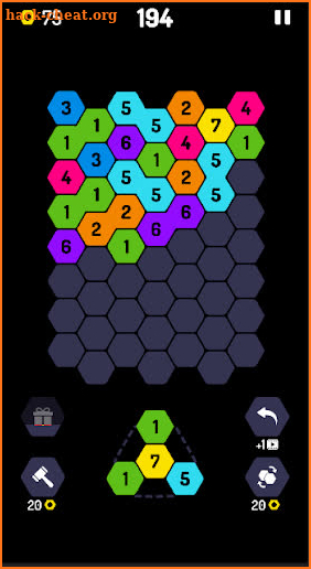 NINES - Hexa Puzzle screenshot