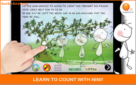 Nini learns to count screenshot