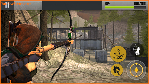 Ninja Archer Assassin FPS Shooter screenshot