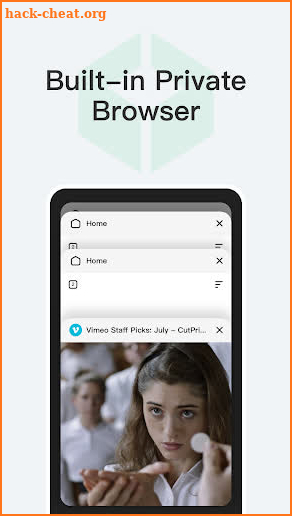 Ninja Browser: Fast free Video downloader browser screenshot