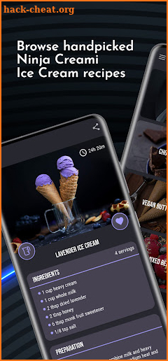 Ninja Creami Ice Cream Recipes screenshot