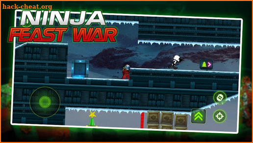 Ninja Feast Wars - Ninja Go Warrior Shooter screenshot