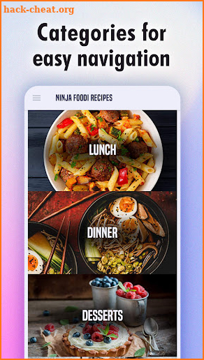 Ninja Foodi Recipes screenshot