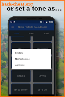 Ninja Fortnite - Soundboard screenshot