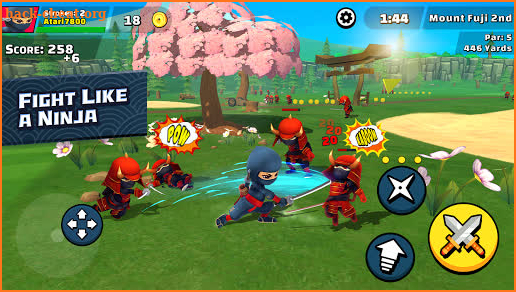 Ninja Golf ™ screenshot