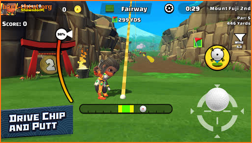 Ninja Golf ™ screenshot