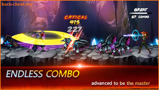 Ninja Hero - Epic fighting arcade game screenshot